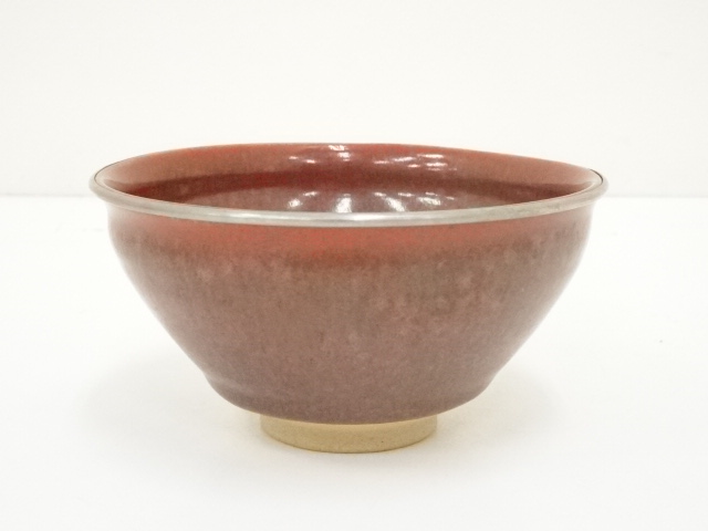 道具 ] - 道具 鯉江剛吉造 柿釉天目茶碗（共箱） | ネットショップ圭